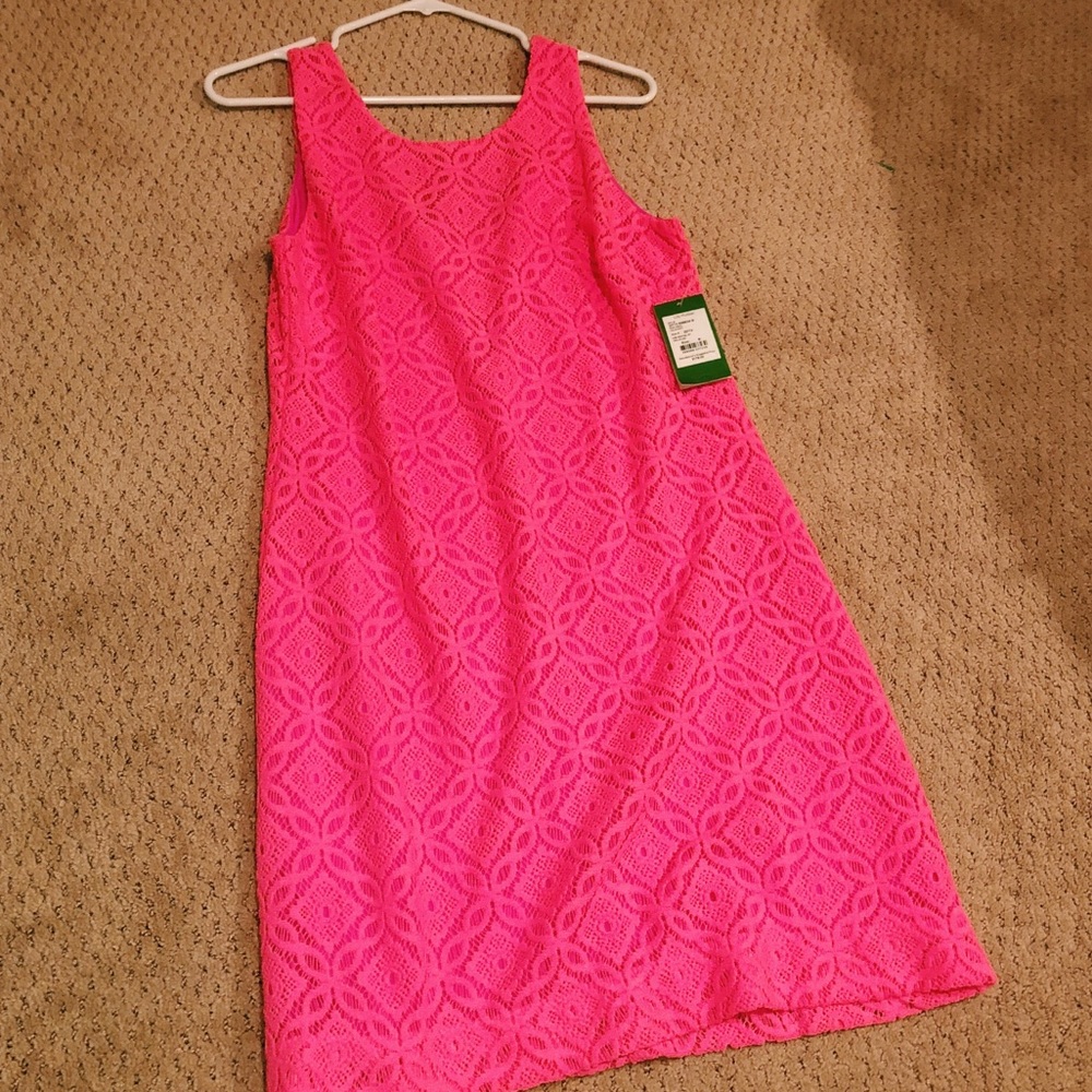 BRAND NEW Lily Pulitzer Hot Pink Dress